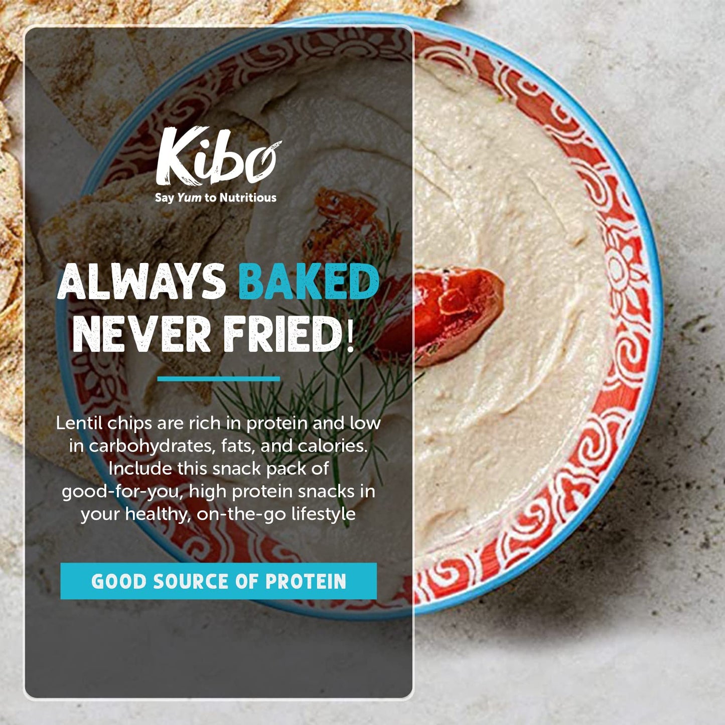 Kibo Chickpea Chips Variety Pack - Vegan & Gluten-Free
