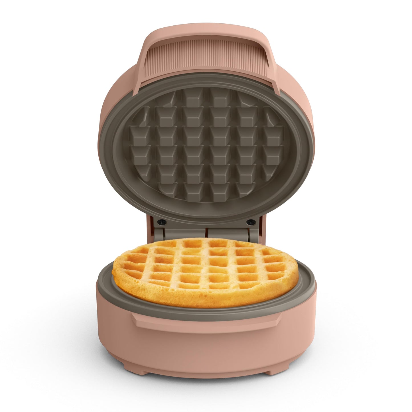 Mini Waffle Maker with Customizable Plates