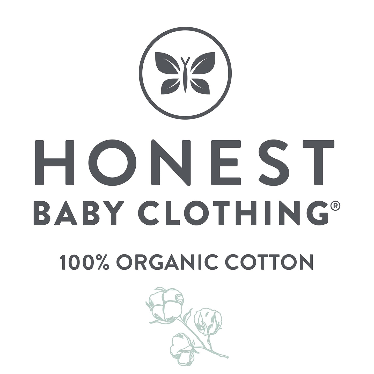 HonestBaby Organic Cotton Short Sleeve T-Shirt Multi-Packs, 10-Pack Bright White, Preemie