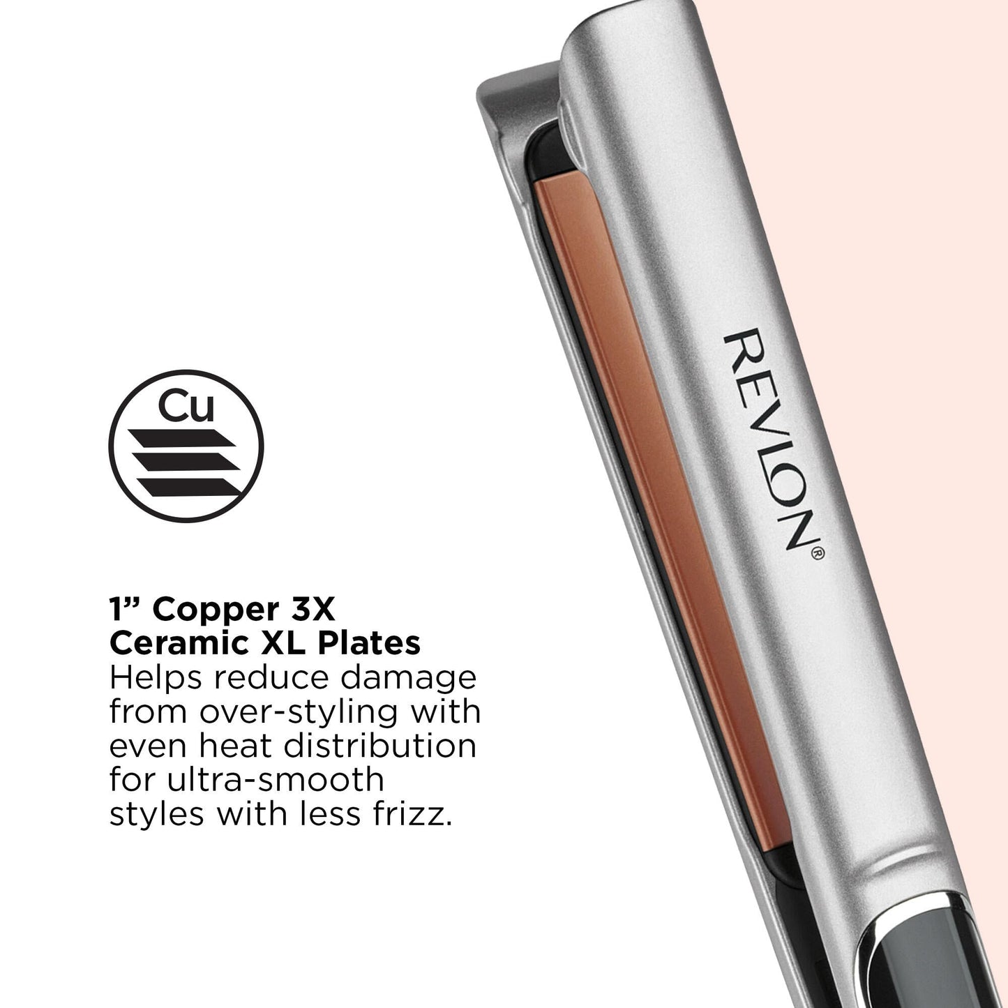 Revlon Copper Smooth Flat Iron for Shiny Hair