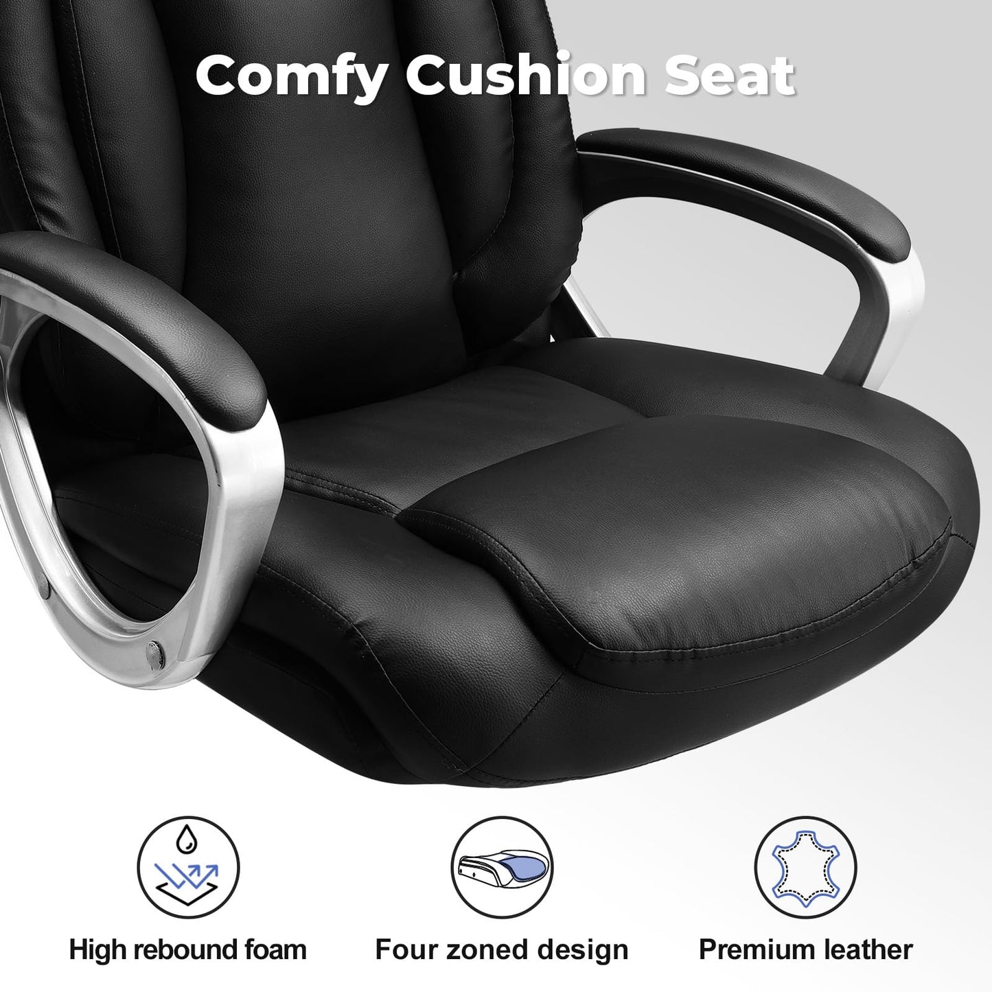 Ergonomic Office Chair with Adjustable Features
