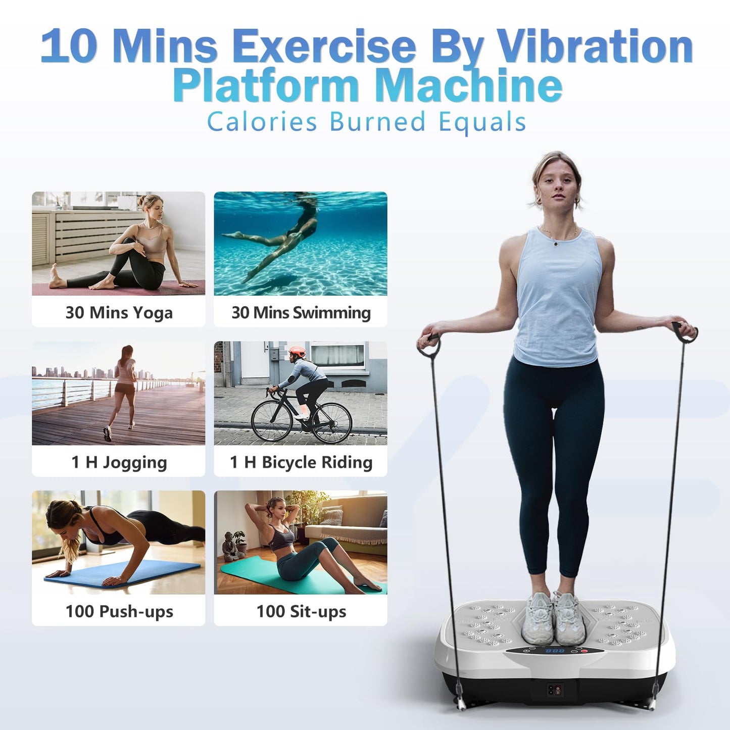 Vibration Plate for Weight Loss and Muscle Toning