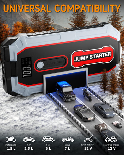 2000A COONYES Jump Starter for Gas & Diesel
