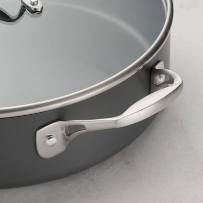 Tramontina Nonstick 5.5-Quart Saute Pan with Lid
