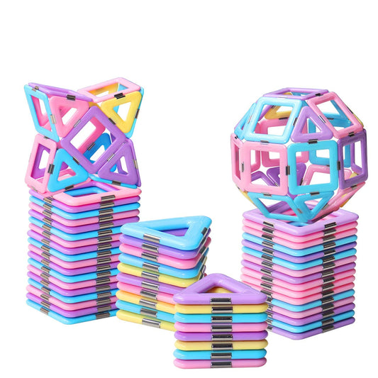 Magnetic Tiles Building Set for Kids 3-8 Years