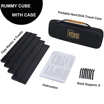 Rummy Cube Game Set with 106 Tiles