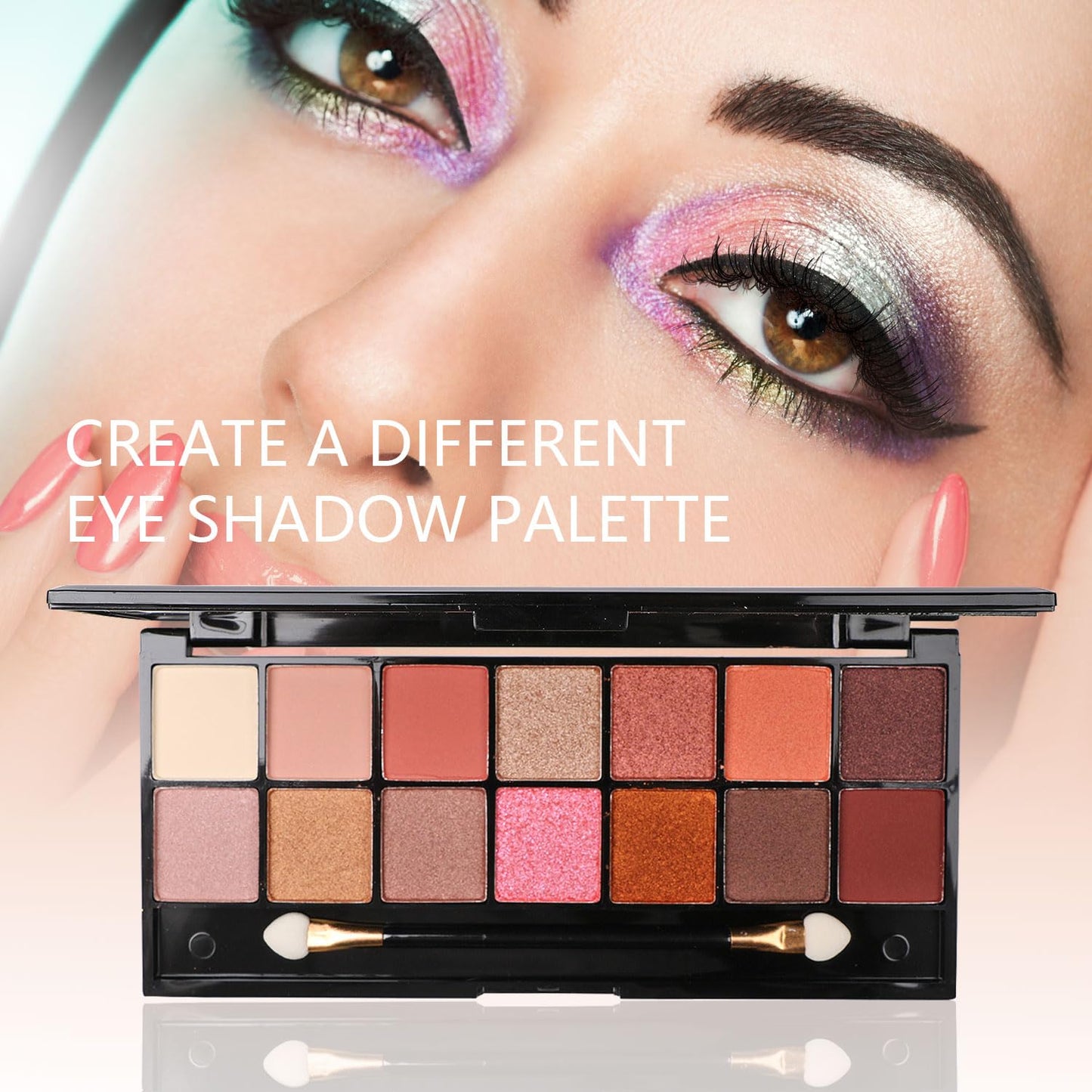 All-in-One Makeup Kit with 20 Brushes