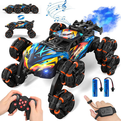 ADUSRIZ 8WD Off-Road Stunt RC Car with Spray