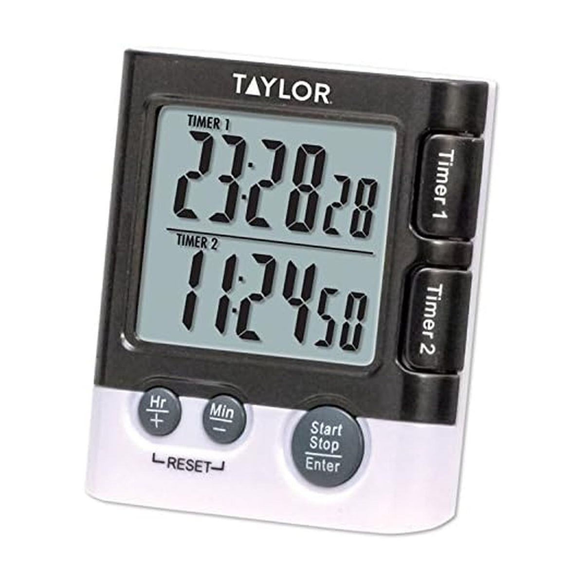 Taylor Dual Event Digital Kitchen Timer and Clock