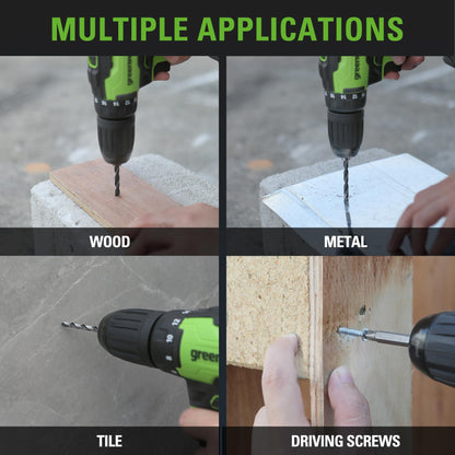 24V Brushless Drill/Driver with Battery & Charger