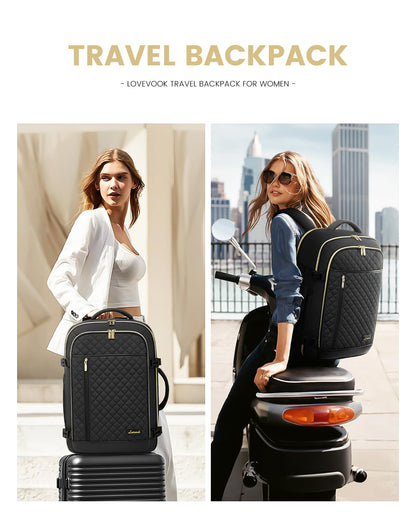 LOVEVOOK Travel Backpack with Packing Cubes