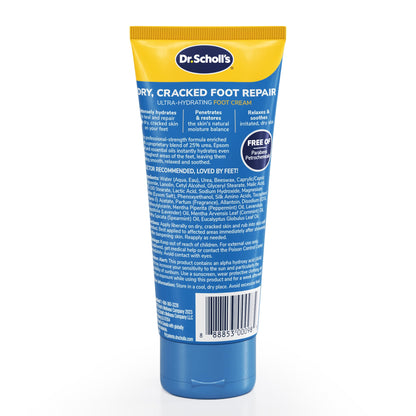 Dr Scholl's Ultra-Hydrating Foot Cream for Cracked Feet