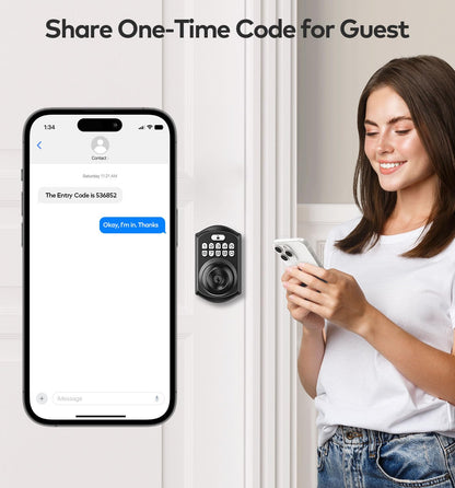 Keyless Entry Keypad Door Lock by TEEHO