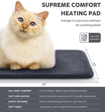 Electric Heating Pad For Back Pain Relief