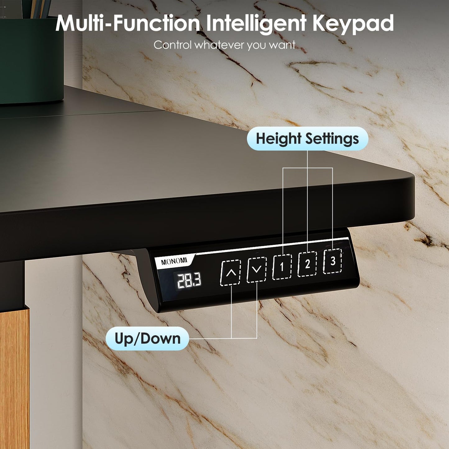 Monomi Height Adjustable Electric Standing Desk