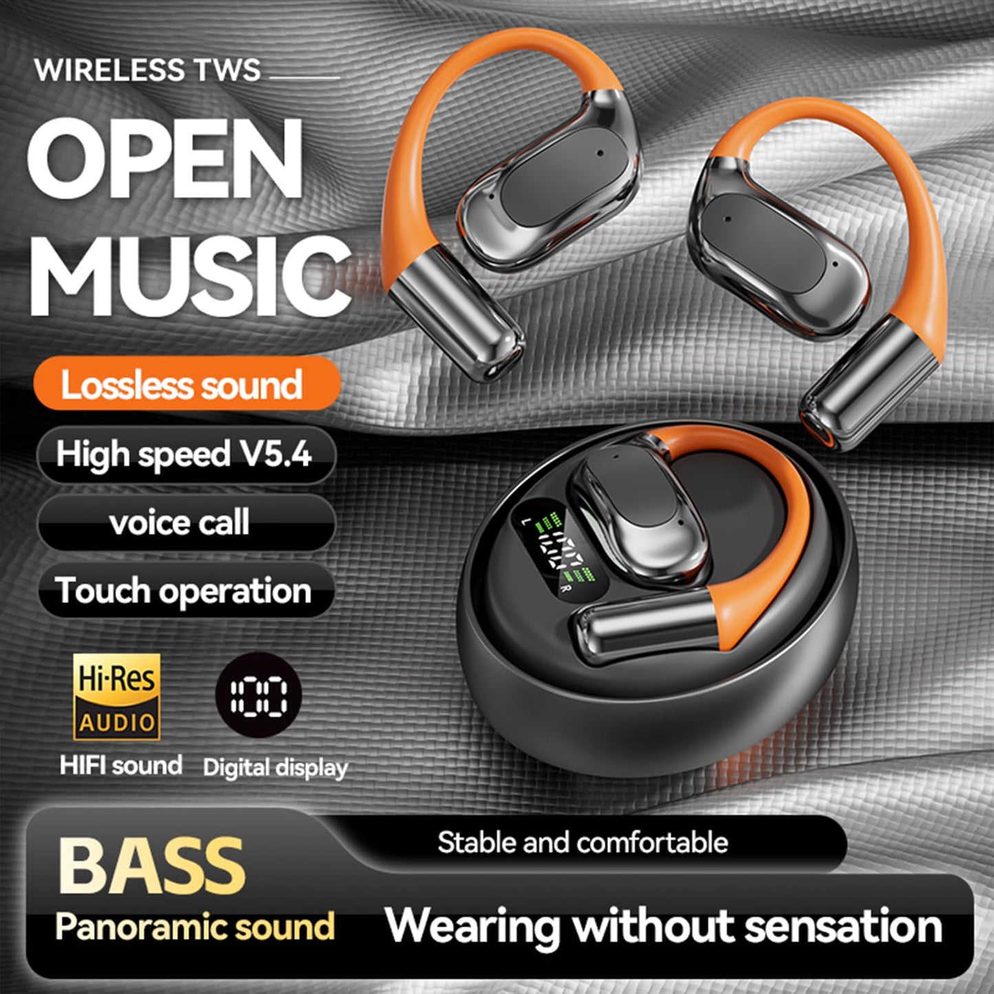 Real-Time Translation Earbuds for iOS/Android