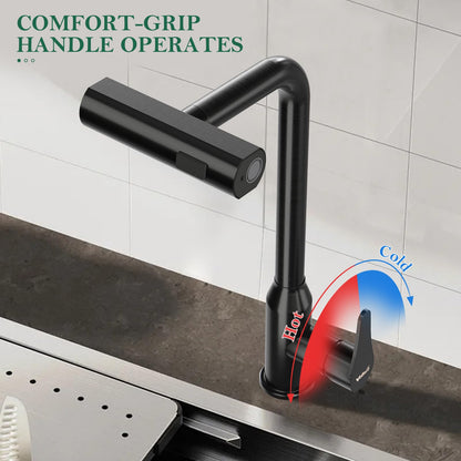VallisCo Pull Down Kitchen Faucet with Sprayer