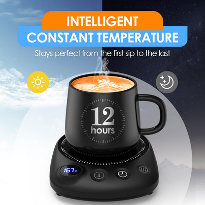 Coffee Mug Warmer with Auto Shut Off & Timer