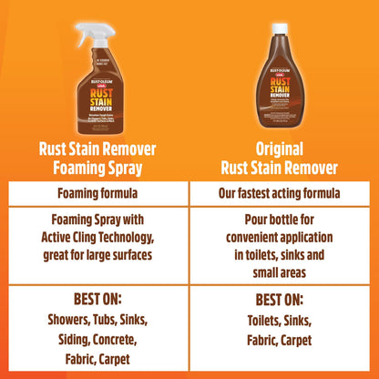 Rust-Oleum Heavy-Duty Rust Stain Remover, 32 oz