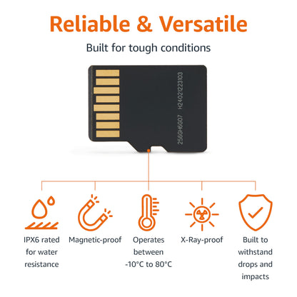 Amazon Basics 256GB Micro SD Card with Adapter