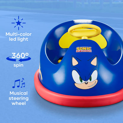 Sonic Bumper Car for Kids with Remote Control