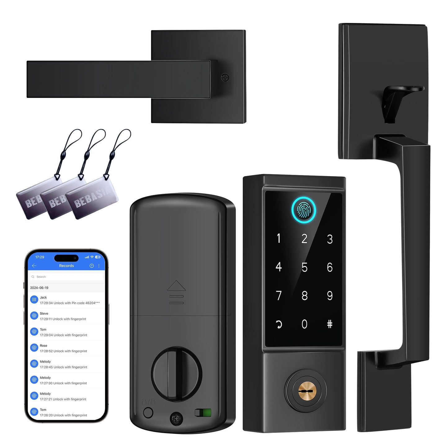 Smart Fingerprint Door Lock with Keyless Entry