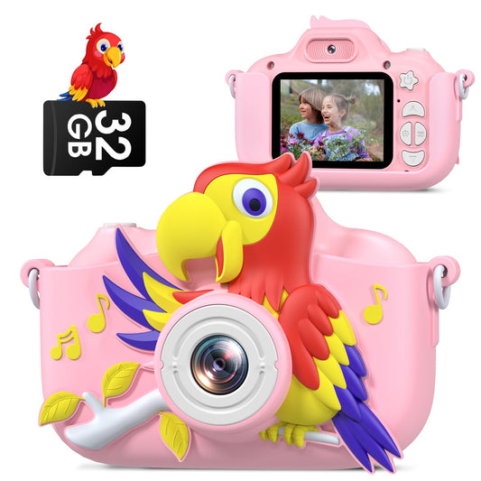 GREENKINDER Kids 1080P Digital Camera for Ages 3-12