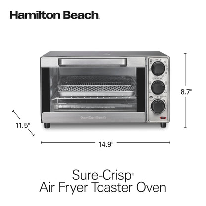 Hamilton Beach Air Fryer Toaster Oven Combo