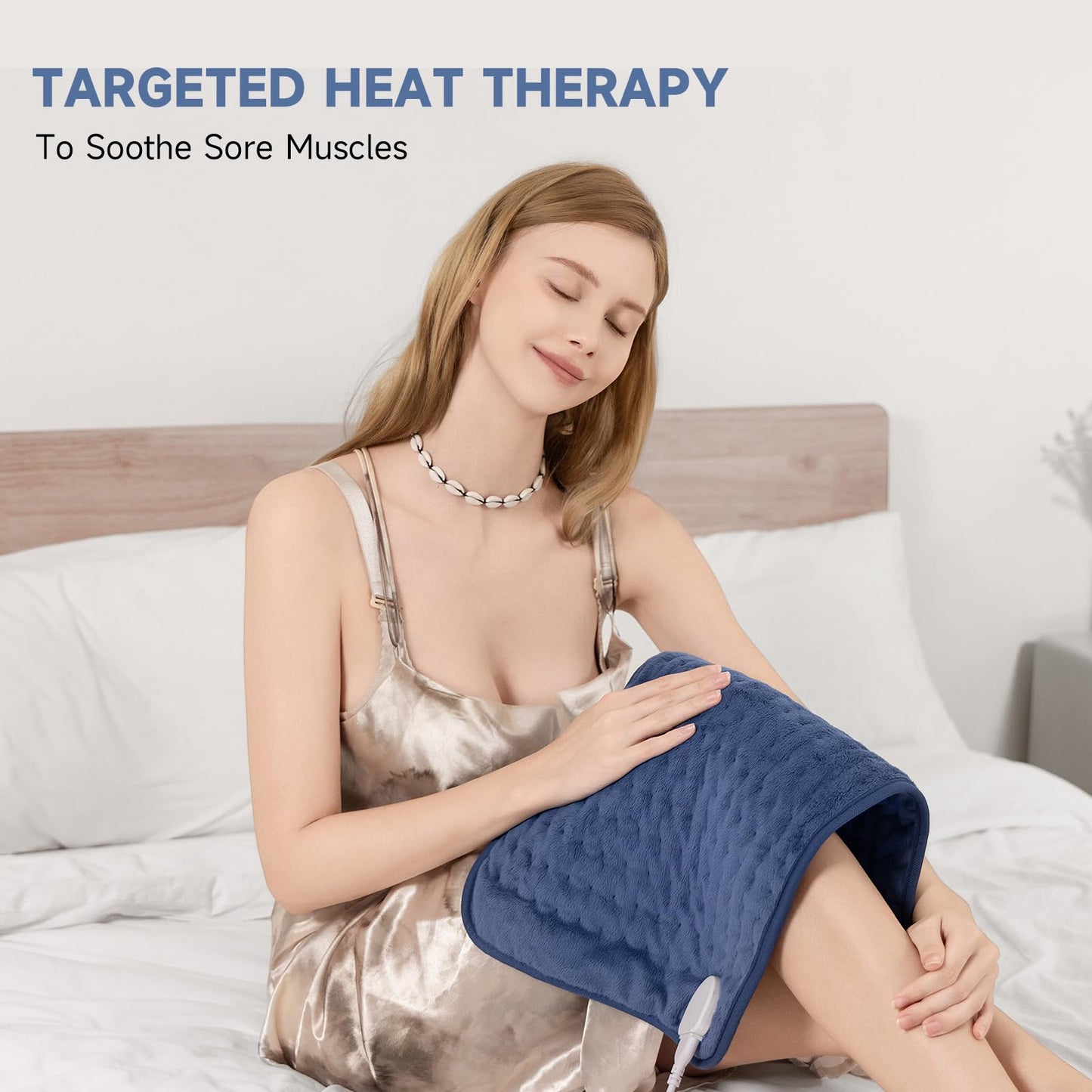 Electric Heating Pad for Pain Relief, ZUODUN