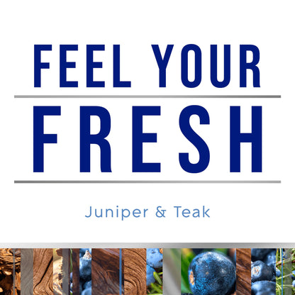 Glade Air Freshener Room Spray, Juniper & Teak, Fresh Collection, 8.3 oz, 6 Count