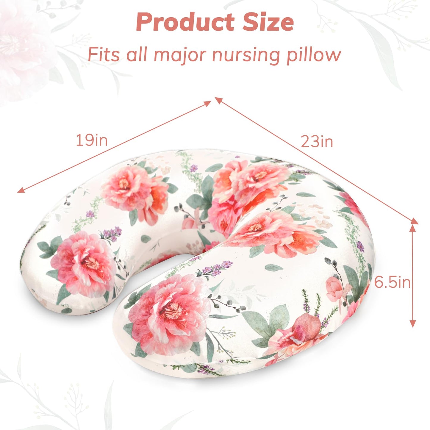 Pea Pod Nursing Pillow Cover for Breastfeeding