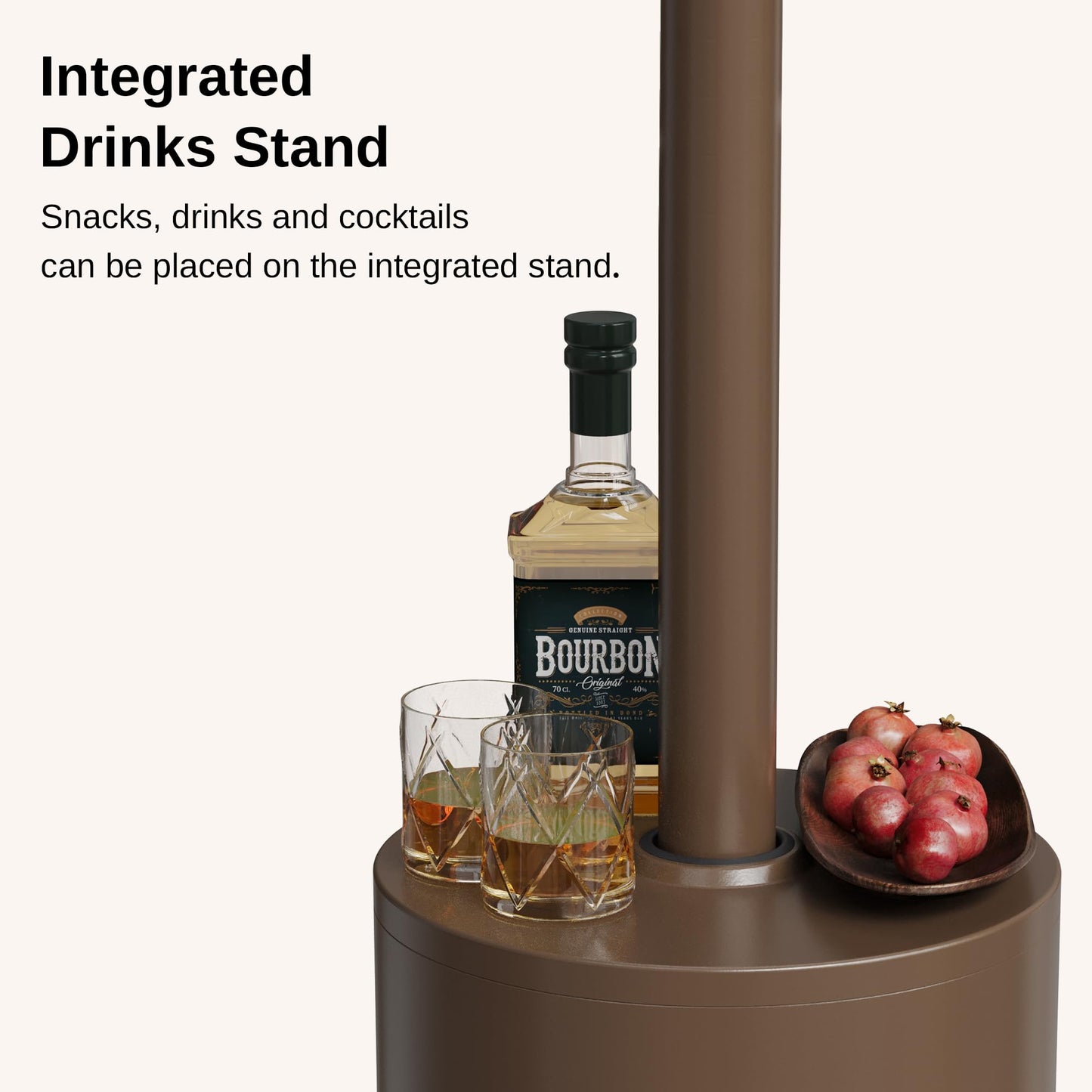 EAST OAK 48,000 BTU Outdoor Patio Heater