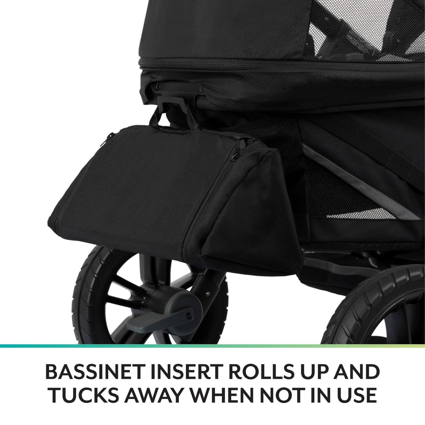 Evenflo All-Terrain Stroller Wagon with Bassinet