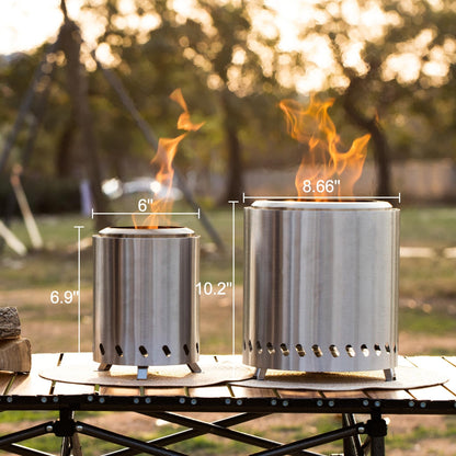 Portable Tabletop Fire Pit by Garden Tailor