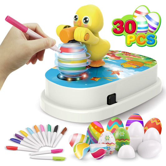 Easter Egg Decorating Kit with Spinner and Markers