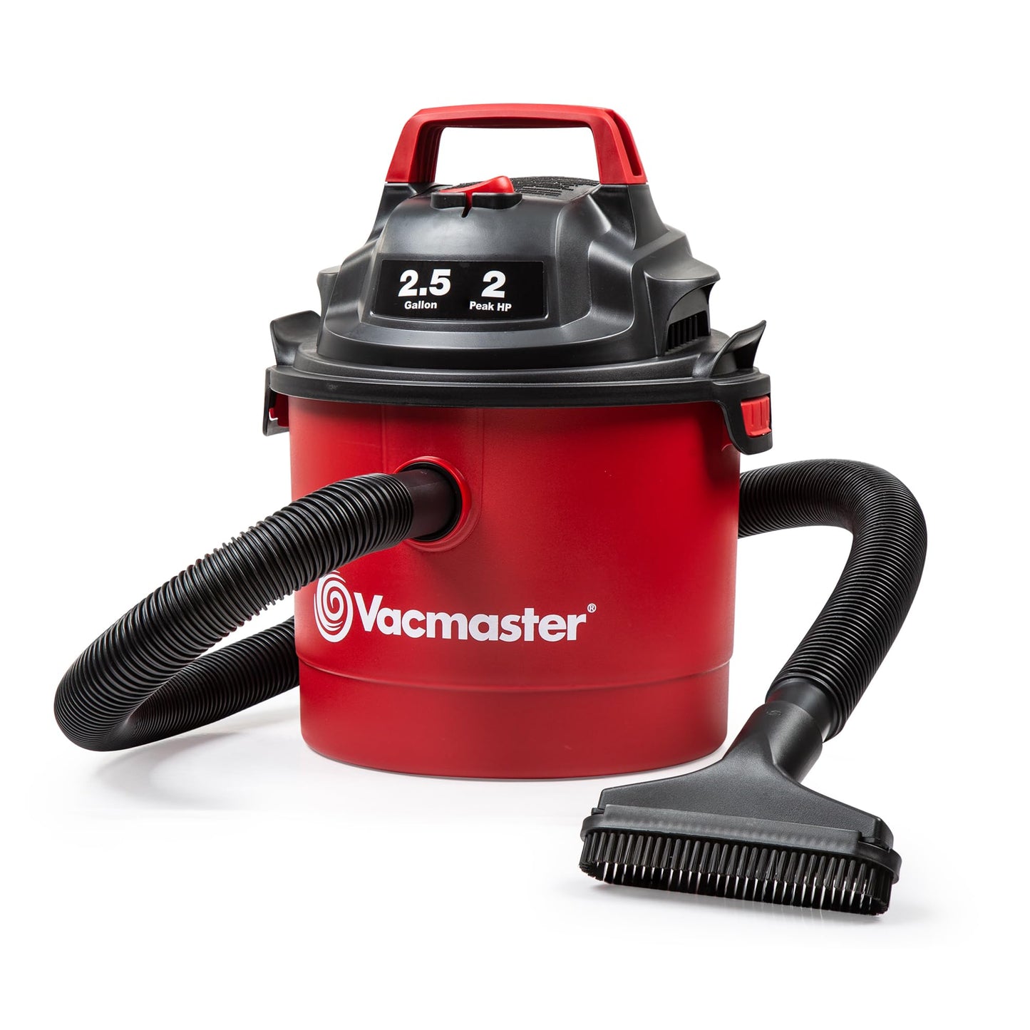2.5-Gallon Vacmaster Wet/Dry Vacuum - Wall Mountable