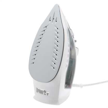 Amazon Basics Ceramic Soleplate Steam Iron, 1700-Watt, Gray, 11 Inch