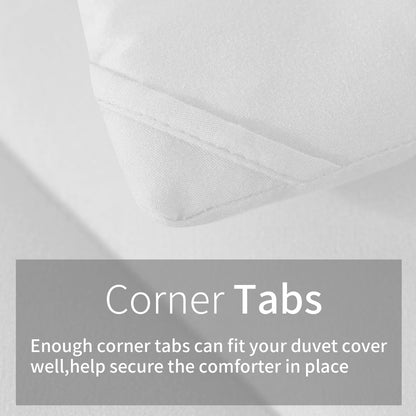 HYLEORY Twin Comforter Set - Lightweight & Washable