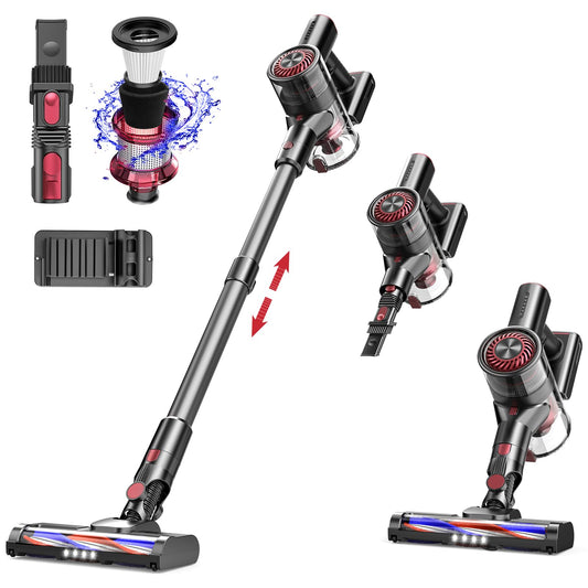 Cordless Vacuum Cleaner with 40 Min Runtime