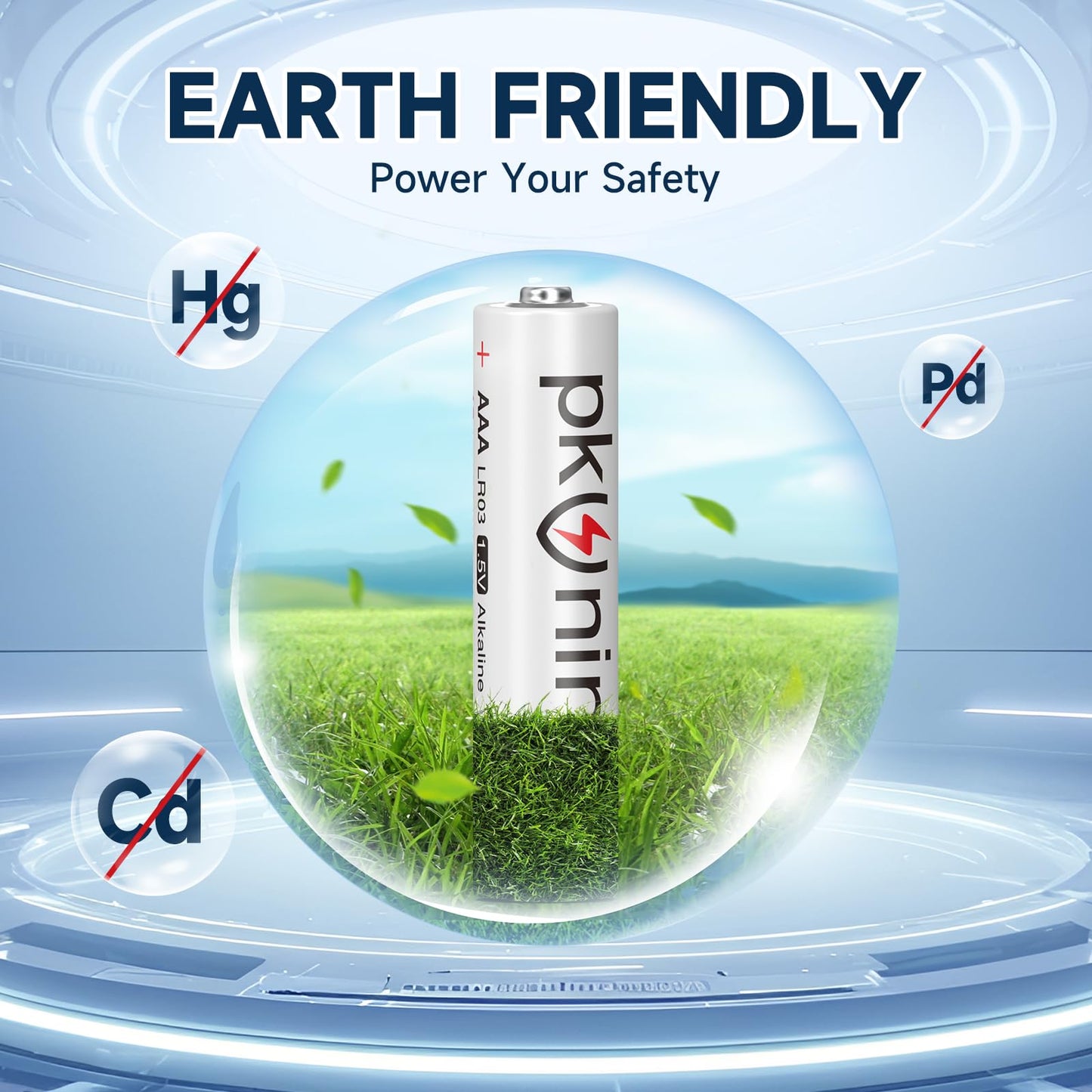 360 Pack PKUNIN AAA Alkaline Batteries