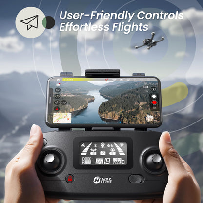 Holy Stone 4K Drone with GPS and Follow Me