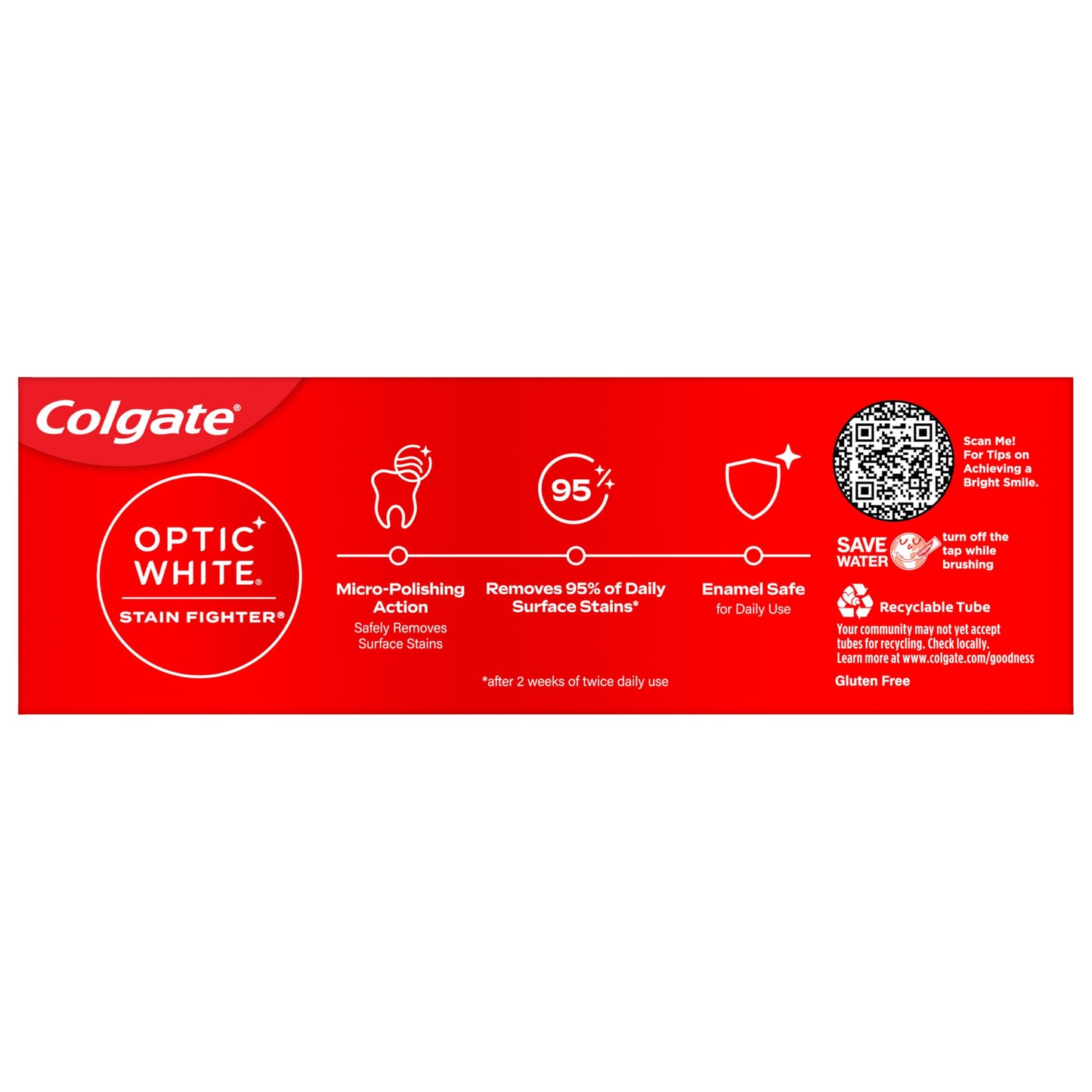 Colgate Whitening Toothpaste, Stain Fighter, 4.2 Oz
