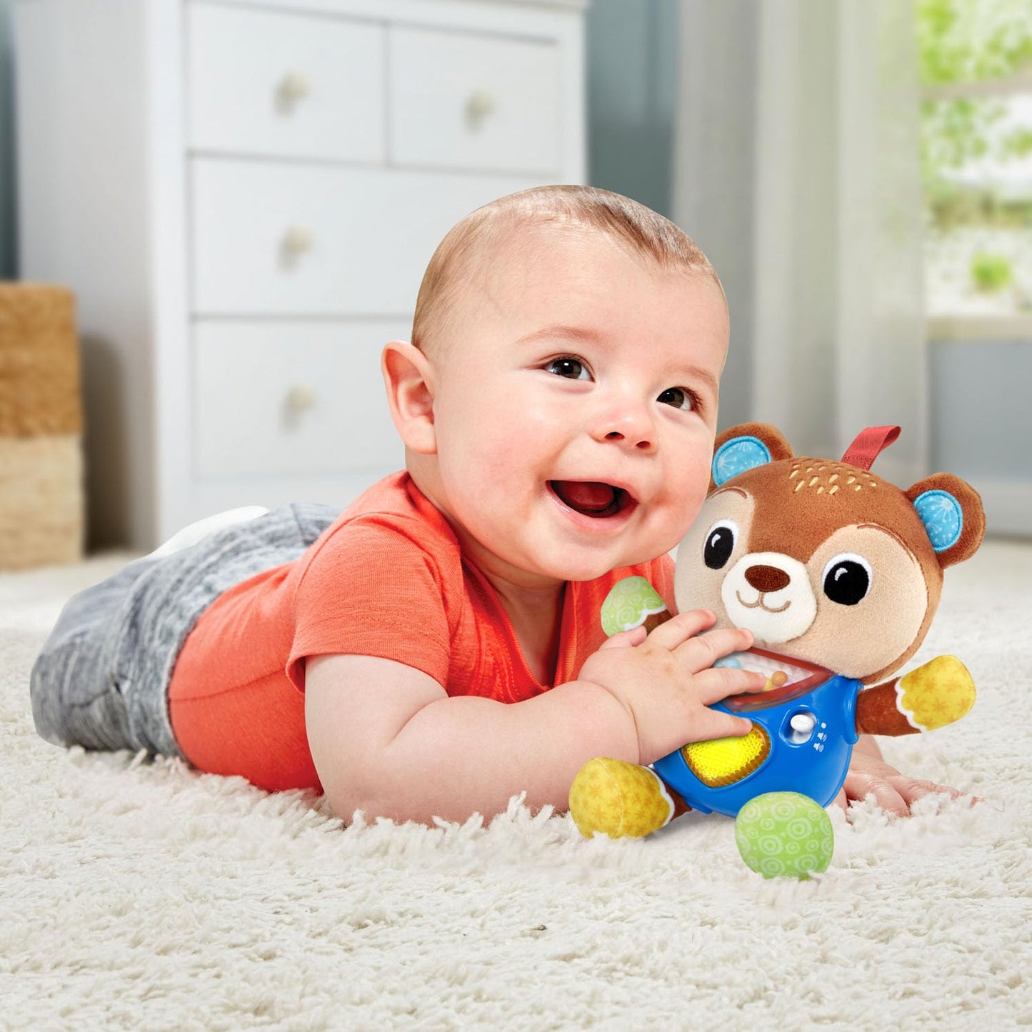 VTech Cuddle and Sing Bear Toy for Babies