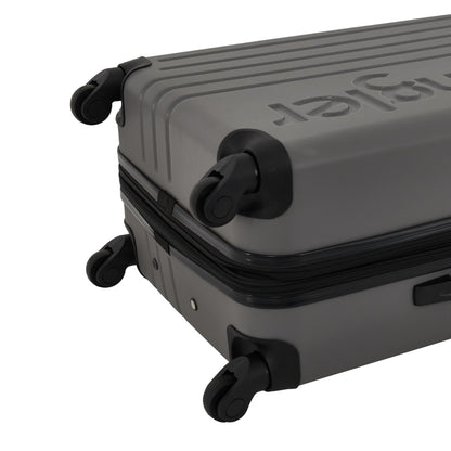 Wrangler 3-Piece Luggage Set in Granite Gray