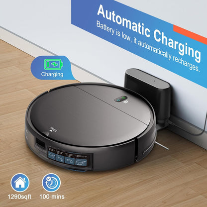MAMNV Robot Vacuum Mop Combo with WiFi