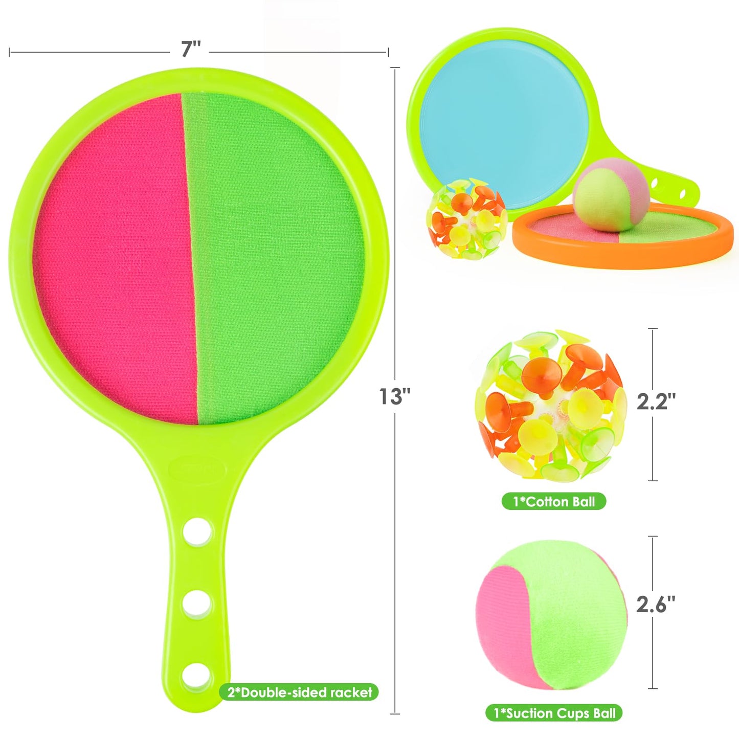 Toss Catch Ball Toy Set for Kids