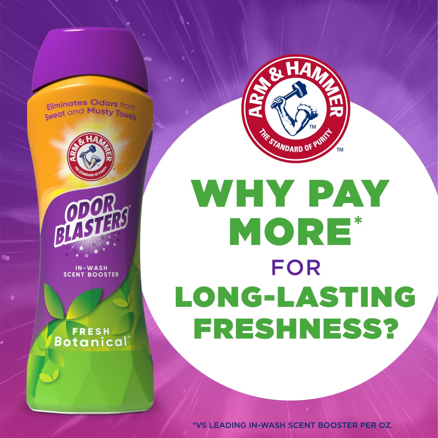 Arm & Hammer Fresh Botanical Scent Booster 24 Oz