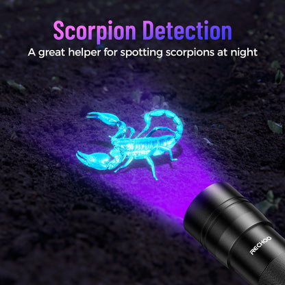 2 Pack UV Flashlight for Pet Urine Detection