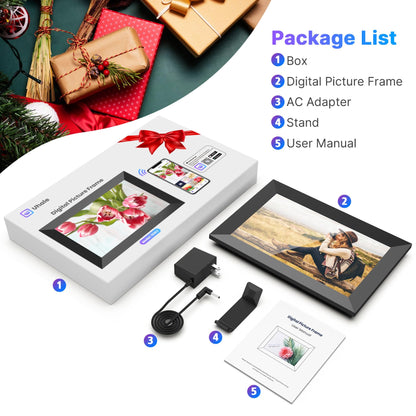 MaxAngel 10.1" WiFi Digital Photo Frame