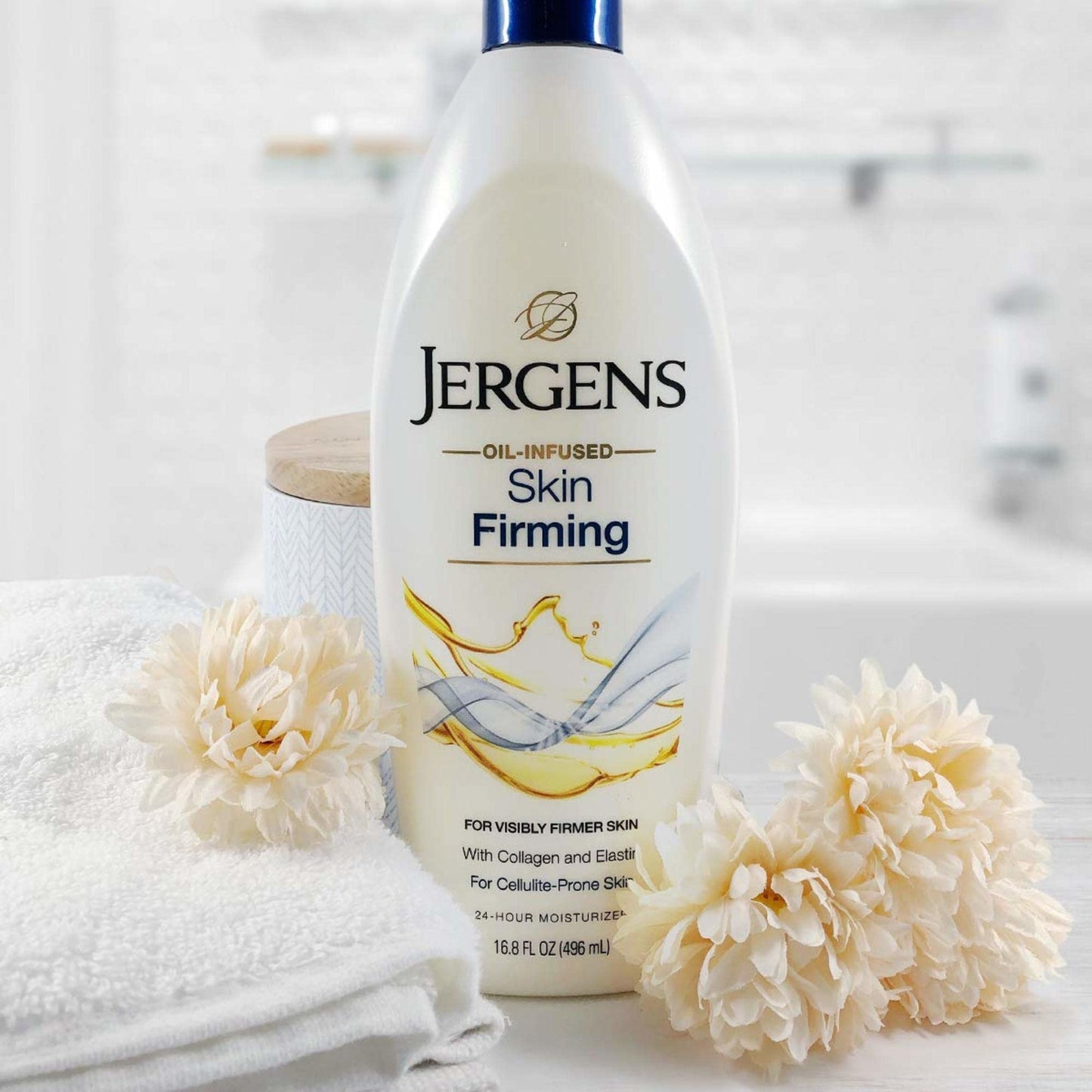 3-Pack Jergens Skin Firming Lotion with Collagen.